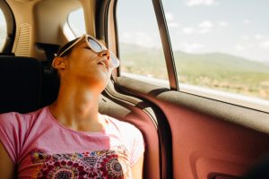 sleeping in your car