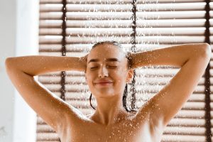 Morning vs evening showers