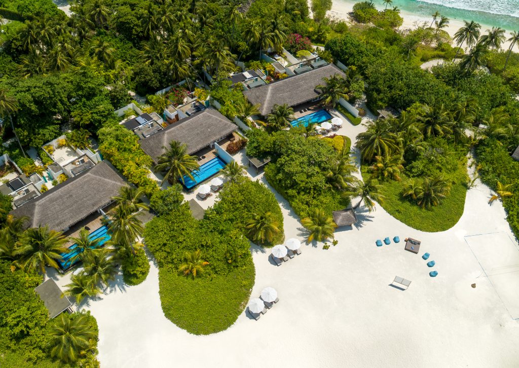 large villas in the Maldives