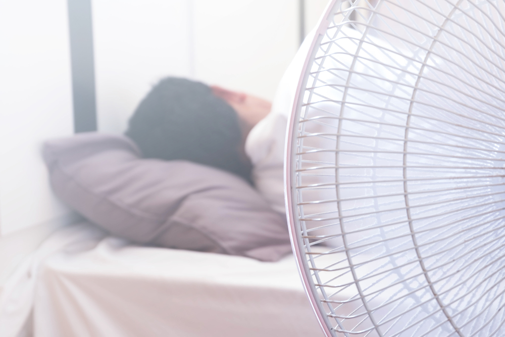 sleeping tips heatwave
